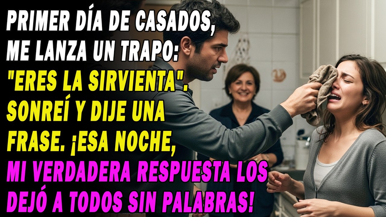 Primer Día De Casados, Me Lanza Un Trapo: 