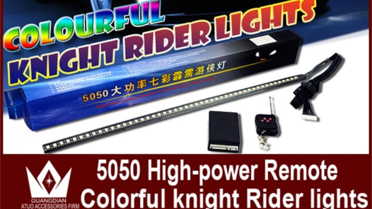 Knight Rider LED Light Unboxing