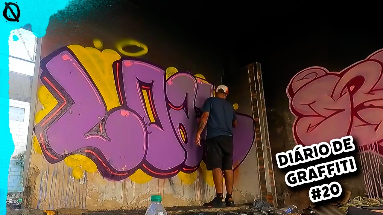 Destruído por Fora, Arte por Dentro: Graffiti no Abandono! 🔥