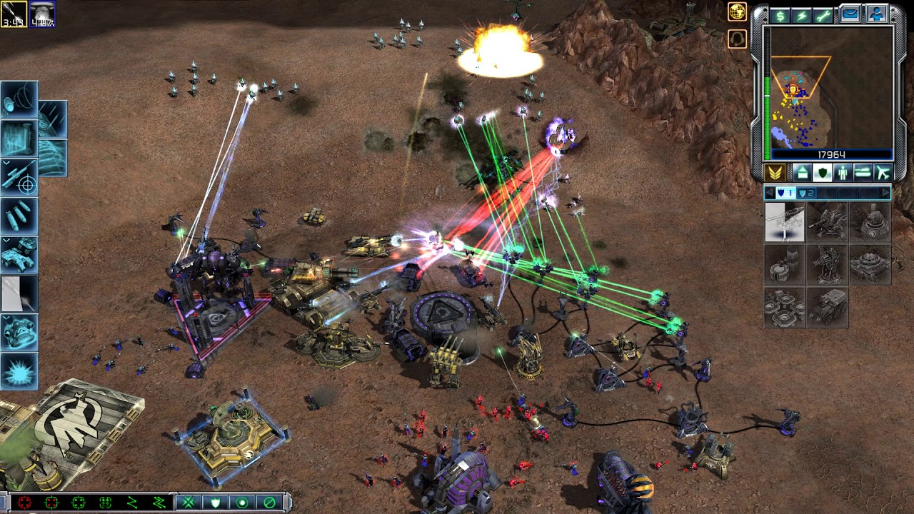 Kane's Wrath 2vs2 GDI and Black Hand vs Reaper-17