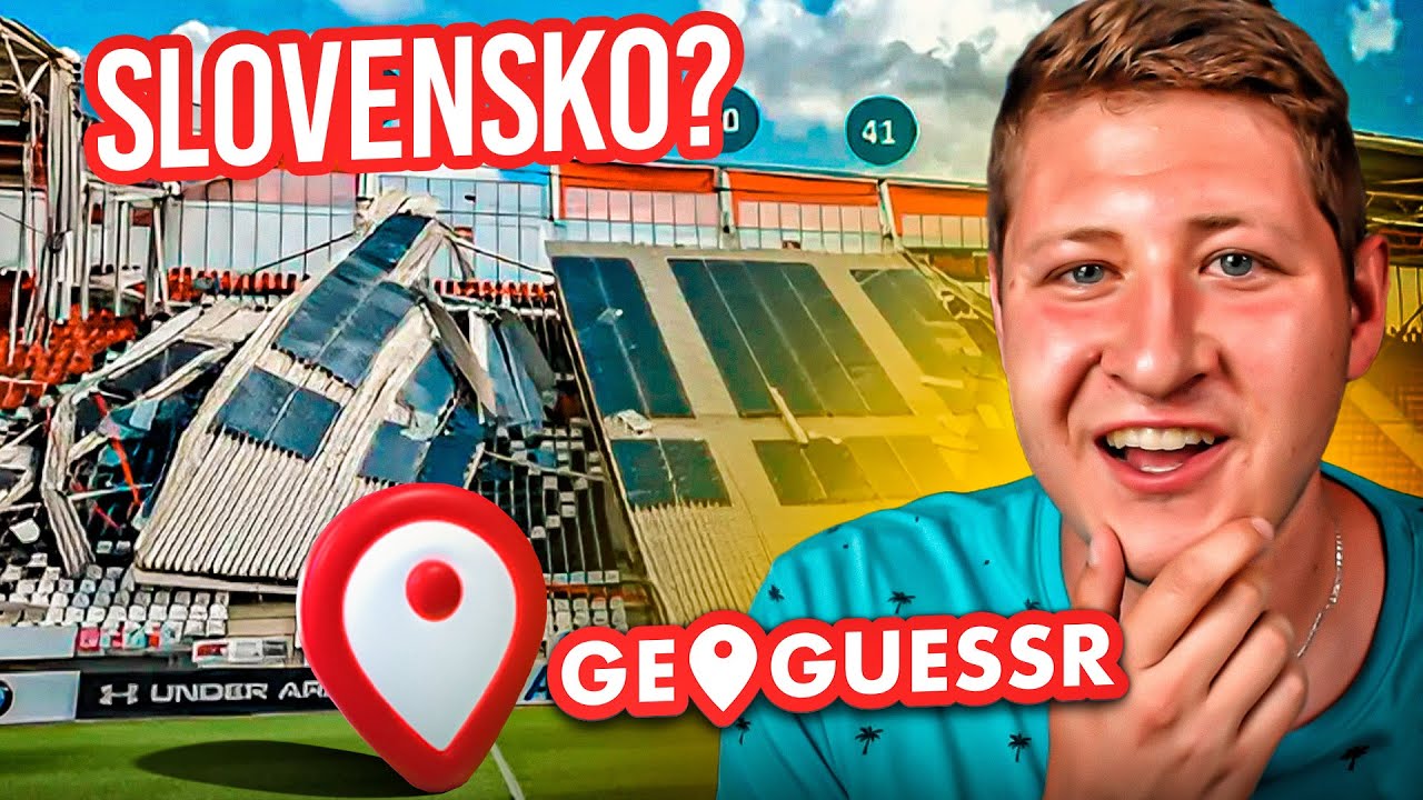 Hledám Slovenské stadiony na mapě! (Geoguesser🧭)