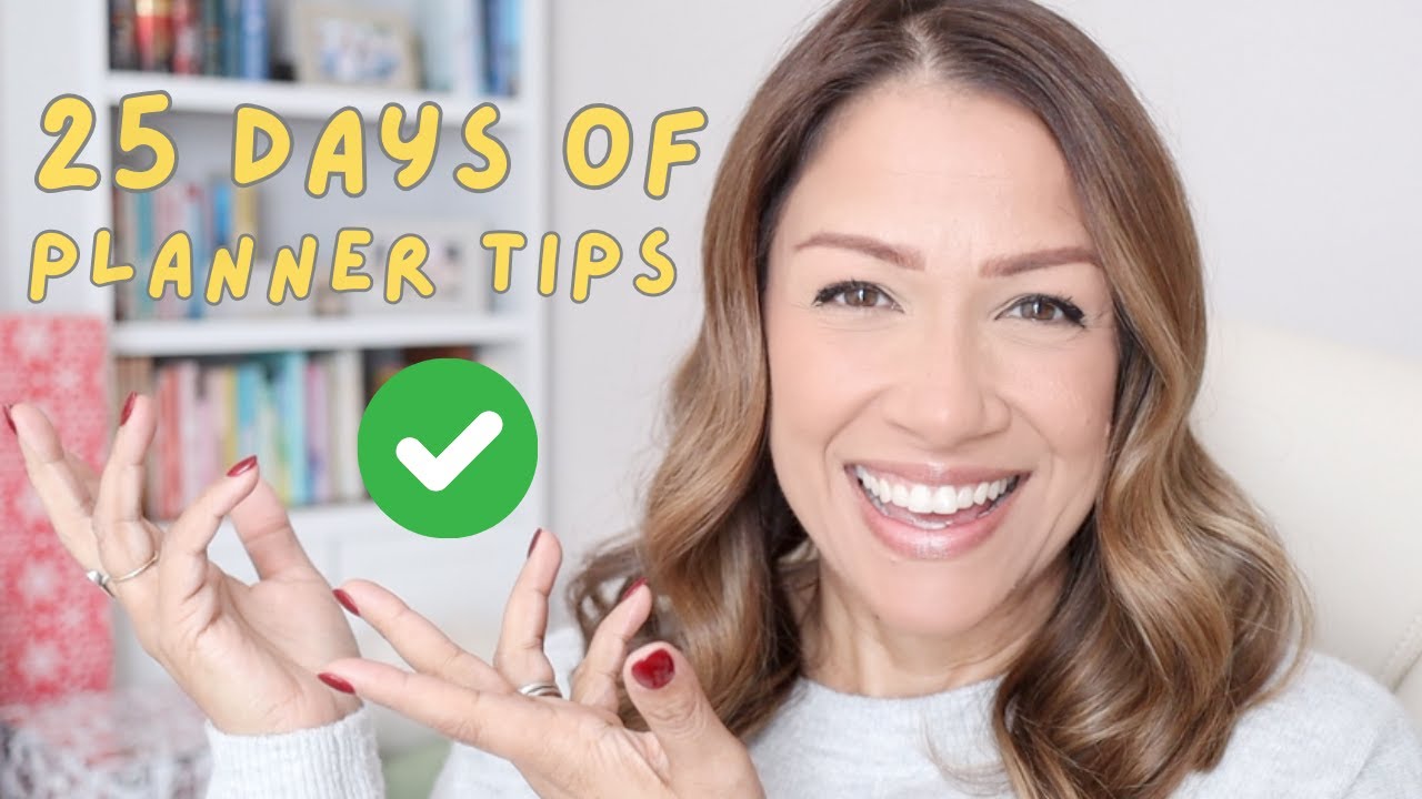 Going from planned to DONE! | 25 days of planner tips  | day #15