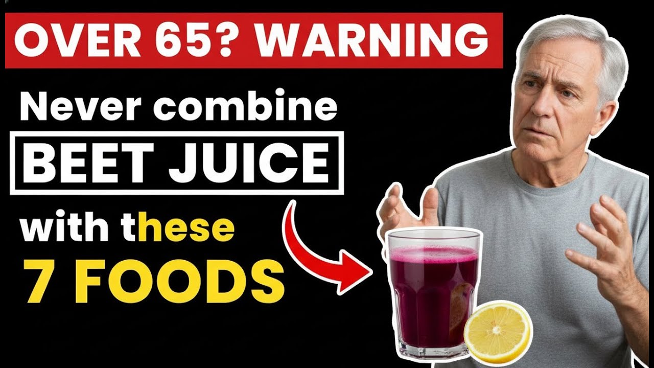 Beet Juice After 60: How to Improve Circulation Safely (And 7 Foods to Avoid