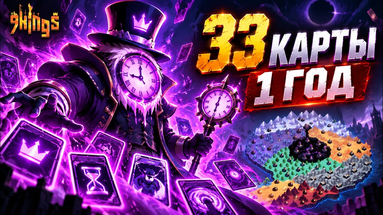 33 CARDS AND ONLY ONE YEAR! The Final Challenge | 9 Kings