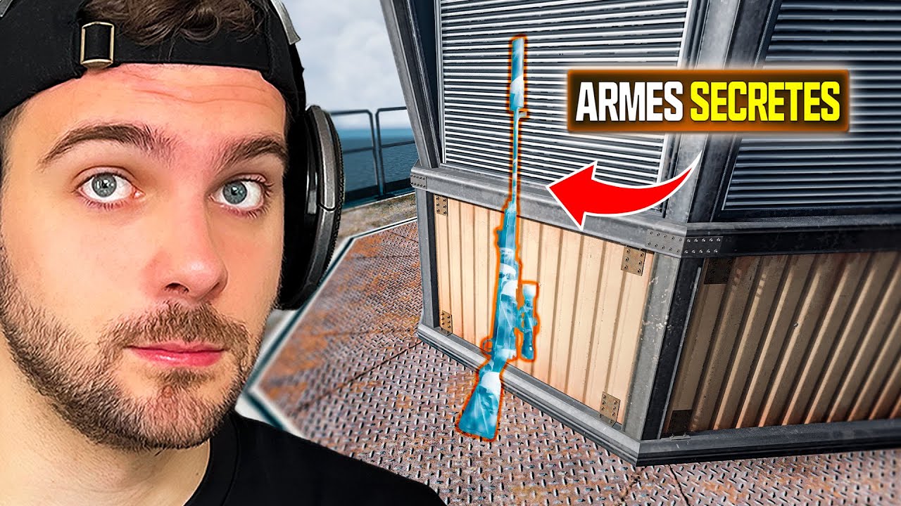 Je joue SEULEMENT avec les ARMES CACHÉES de Warzone (variantes secrètes)