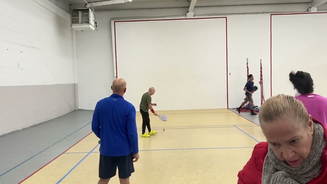 Jessica & Paul vs Al & Peter @ Zerega