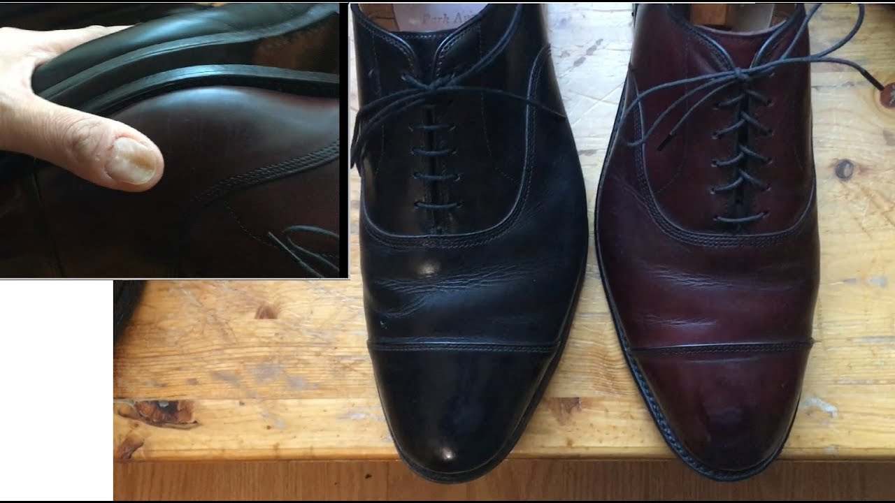 Wide feet? Allen Edmonds 3E vs D width dress shoe