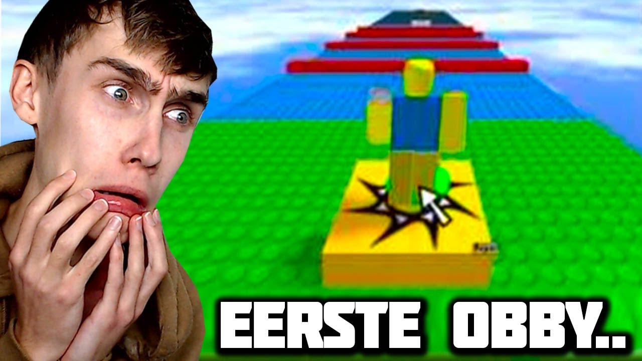 EERSTE ROBLOX OBBY OOIT! (Roblox Obby)