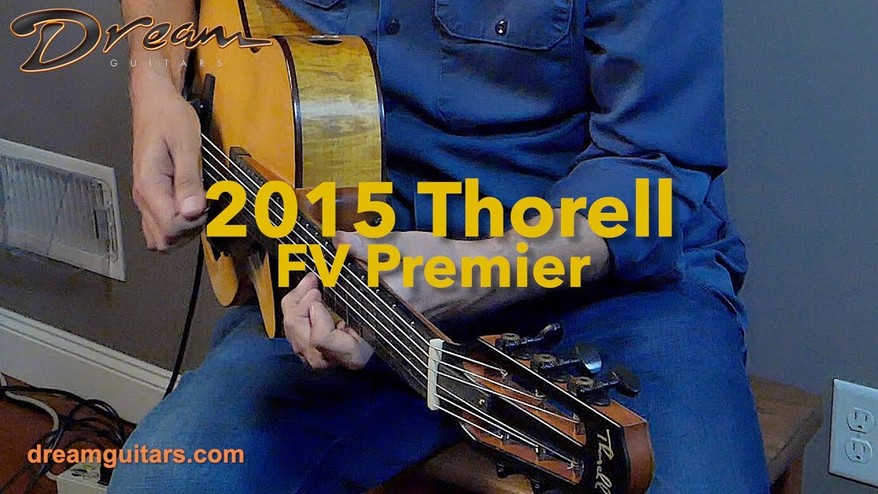 2015 Thorell FV Premier, Myrtlewood & Sitka Spruce