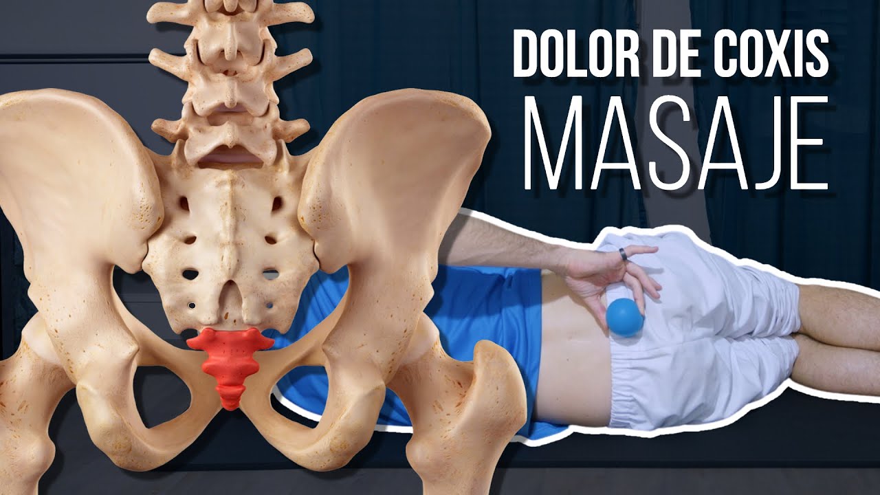 Dolor de COXIS MASAJE con pelota