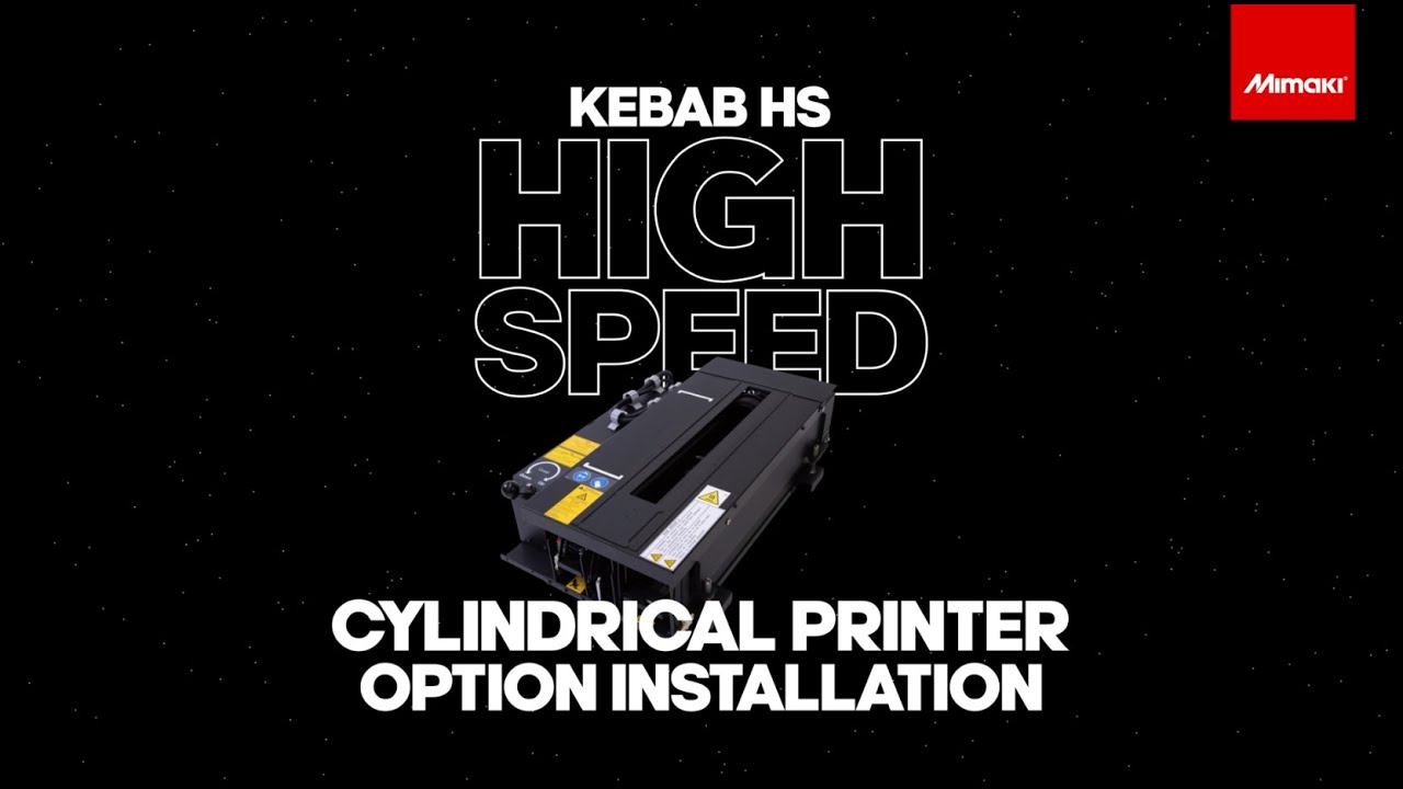Mimaki Kebab HS Installation for UV-LED UJF Series