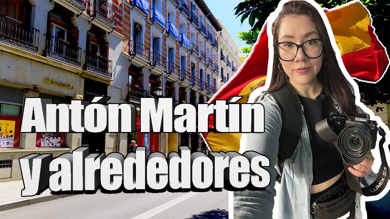 Visitando Antón Martín y sus alrededores Barrio Embajadores de Madrid España