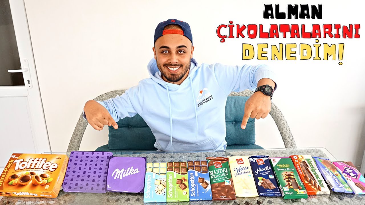 ALMAN ÇİKOLATALARINI DENEDİM! SİZ HANGİLERİNİ DENEDİNİZ? EN SEVDİĞİNİZ HANGİSİ? 🍫