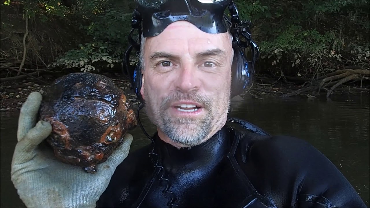 SCUBA Diving For Cannonballs And Treasure