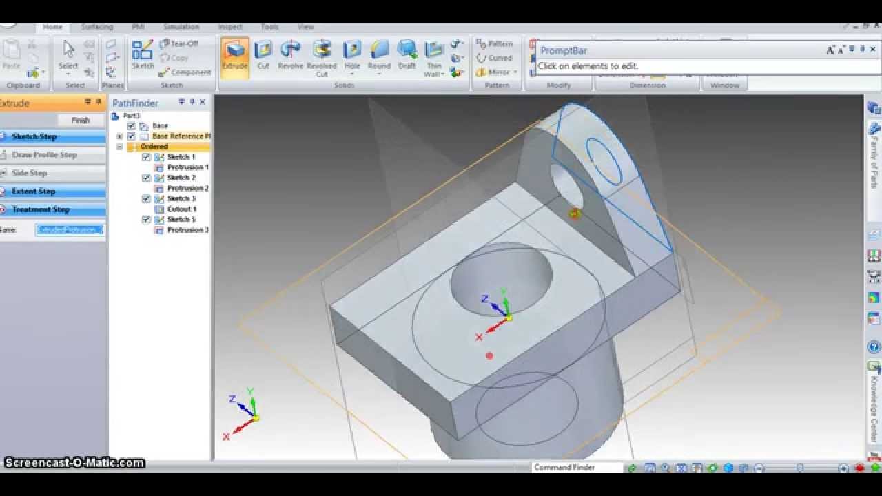 Universal Coupling on SolidEdge: Part 1 - Fork