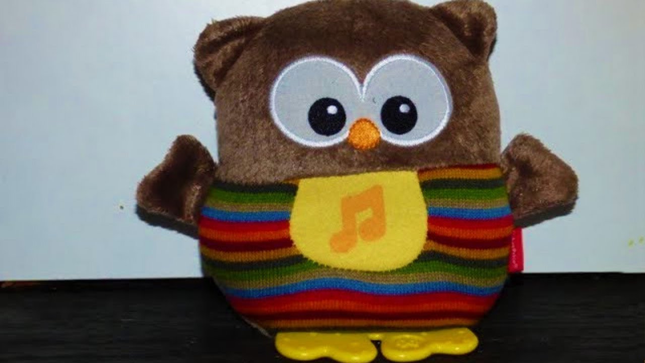 Fisher-Price Soothe and Glow Owl, Bedtime, sleeping toy with soothing sounds