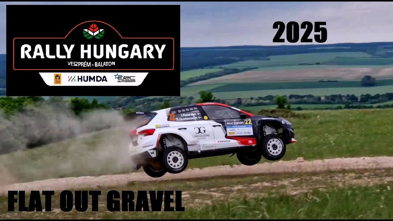 Rally Hungary 2025  - flat out gravel