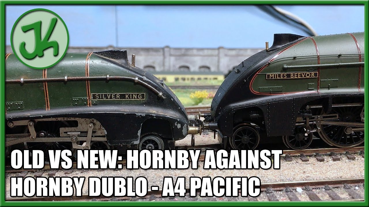 Old vs New: Hornby A4 compared to Hornby Dublo A4 Pacific