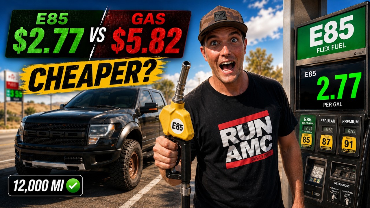 I Drove 12,000 Miles On E85 To See If It's Actually Cheaper
