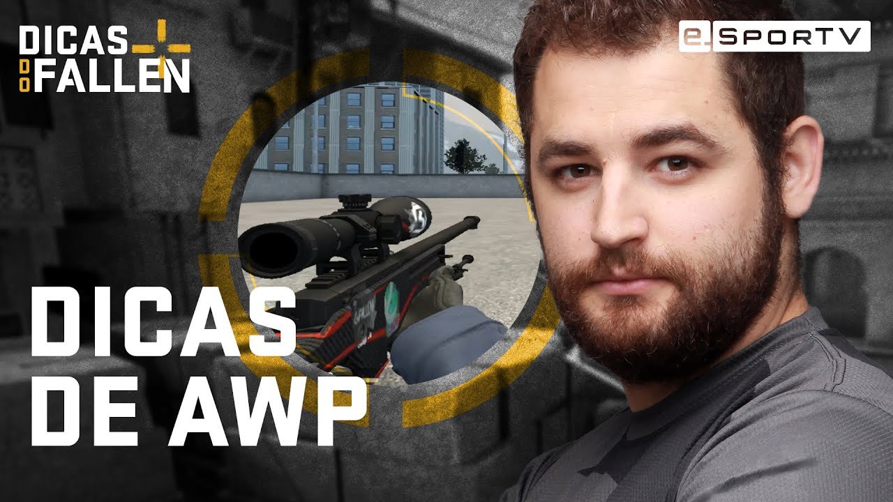 FALLEN ENSINA A JOGAR DE AWP | Dicas do Fallen
