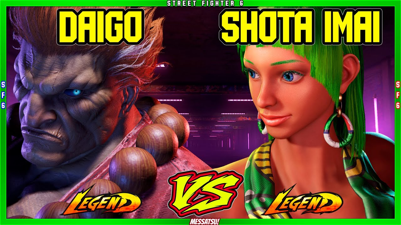 SF6 Daigo (Akuma) VS Shota Imai (Elena)💥Messatsu!💥スト6💥Street fighter 6