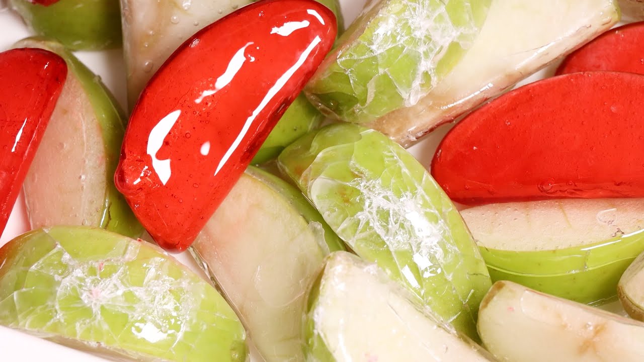 설탕없이 '저당/저칼로리 탕후루' 만들기(+주의사항 참고) 알룰로스❌스테비아❌ Low calorie Tanghulu recipe