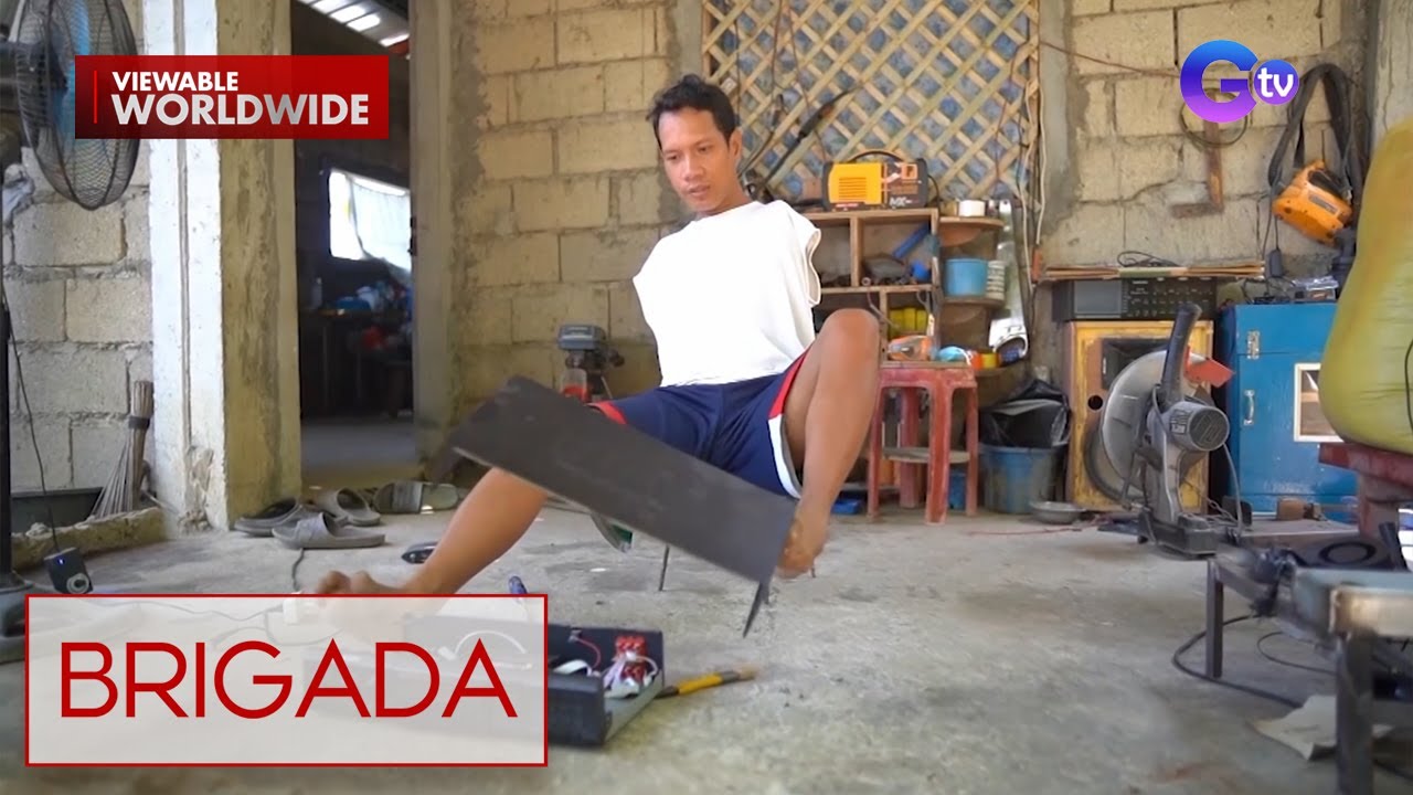 Lalaki, kayang magmaneho gamit ang... paa?! | Brigada