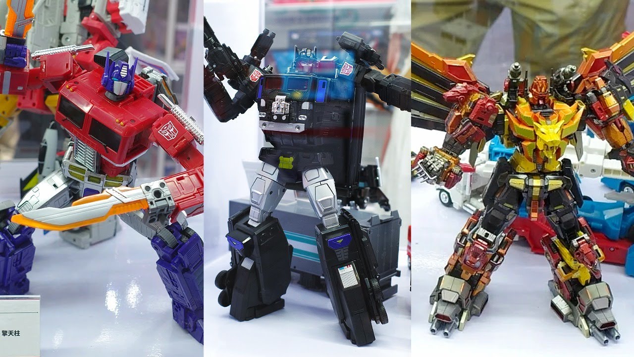 Wonderfest Shangai 2025 - Takara Tomy T-Spark Booth - MPG-17 Optimus Prime/Nucleon Quest/Predaking!!