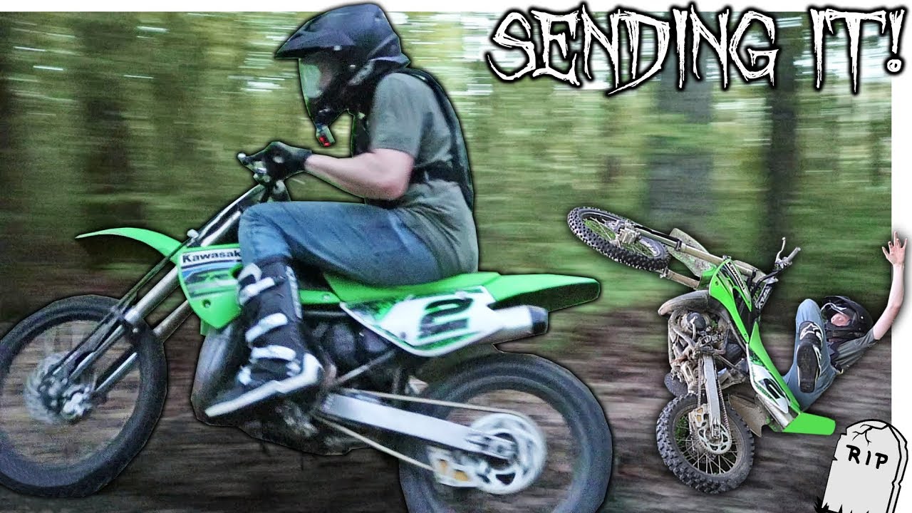 PUSHING A KX100 TO ITS LIMITS! | Went TOO FAR