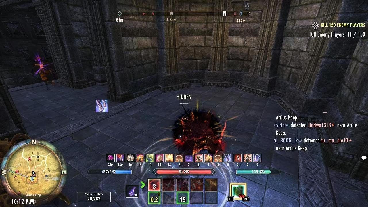 The Elder Scrolls Online PROVZ CHEATS even when he's afk