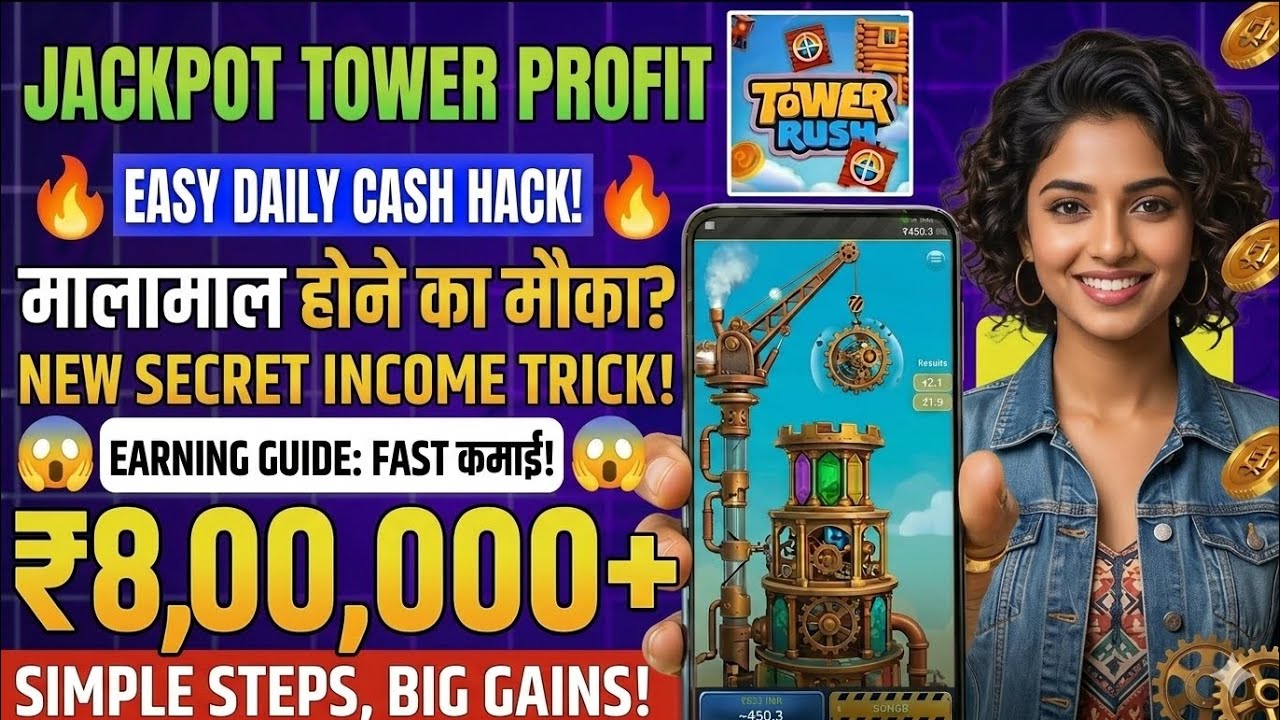 Tower Rush Game Kaise Khele Tower Rush Game Real Or Fake?😱 | Tower Rush Game Withdrawal Proof