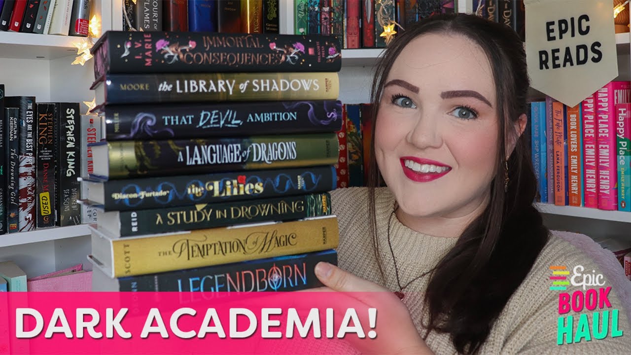 Epic Book Haul | YA Dark Academia