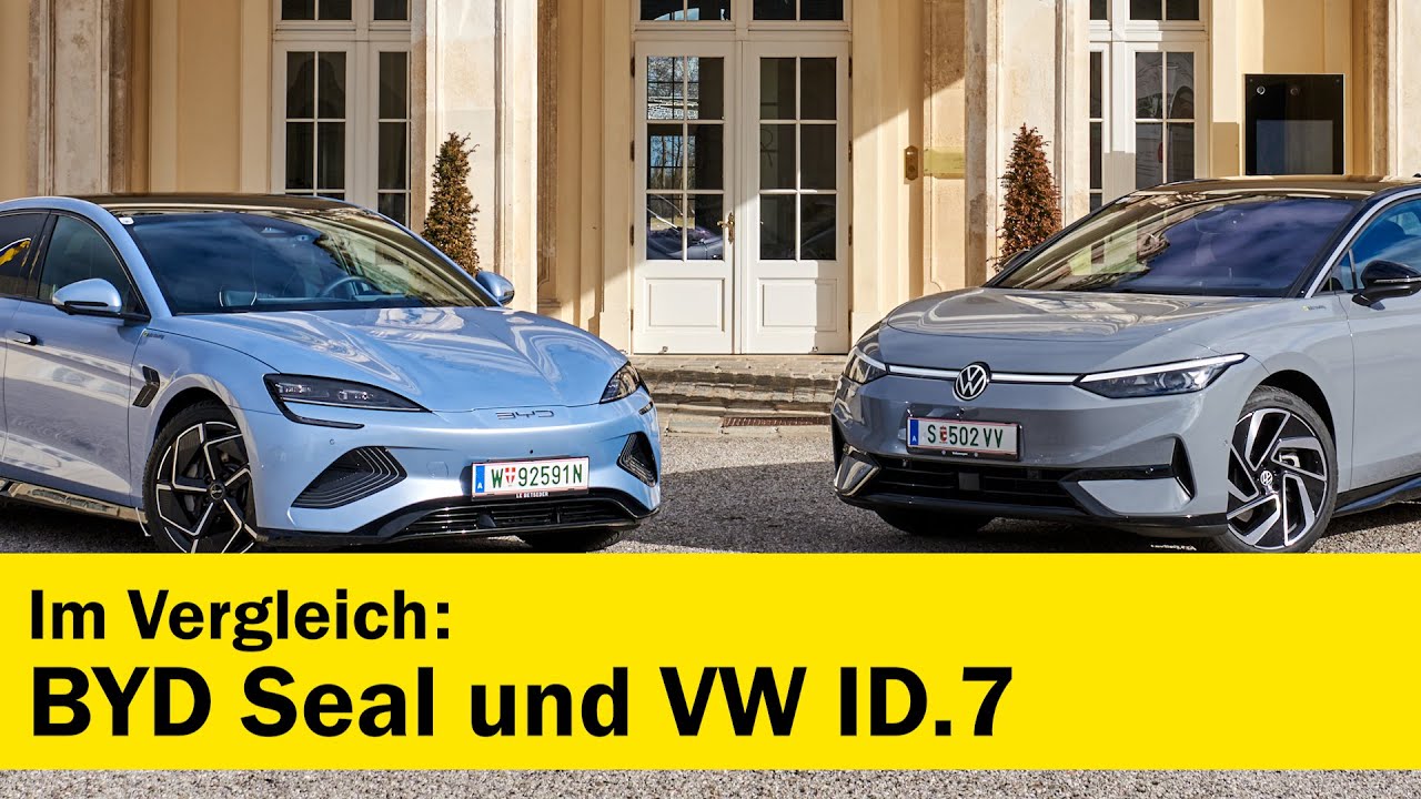 BYD Seal vs. VW ID.7 - Vergleichstest | &Ouml;AMTC auto touring