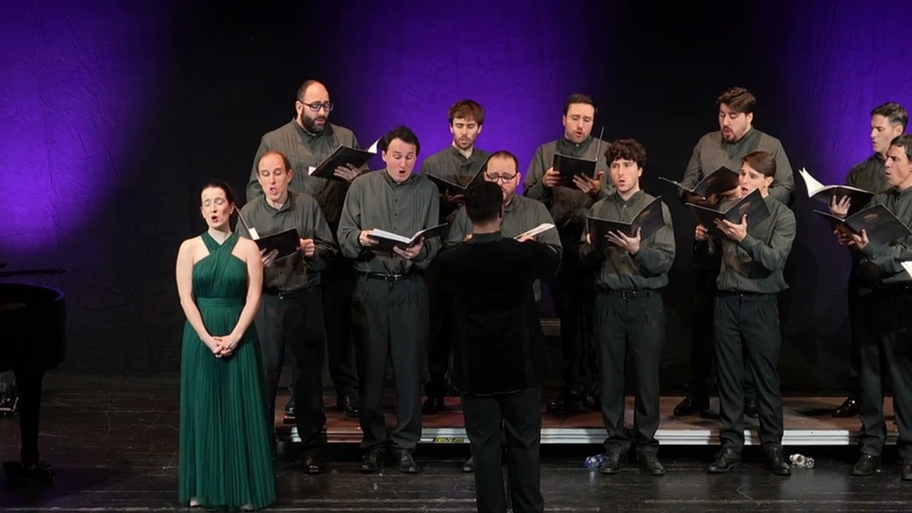 O Holy Night (Adolphe Adam) - Ainhoa López de Munain & ERAGIYOK - AHOBER abesbatza zikloa