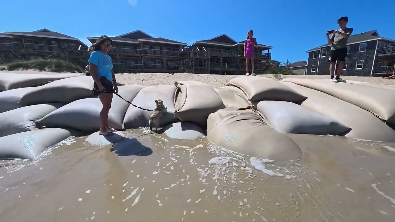 2025 8-20 NC Outer Banks Hatteras Island, Kitty Hawk,  HURRICANE ERIN