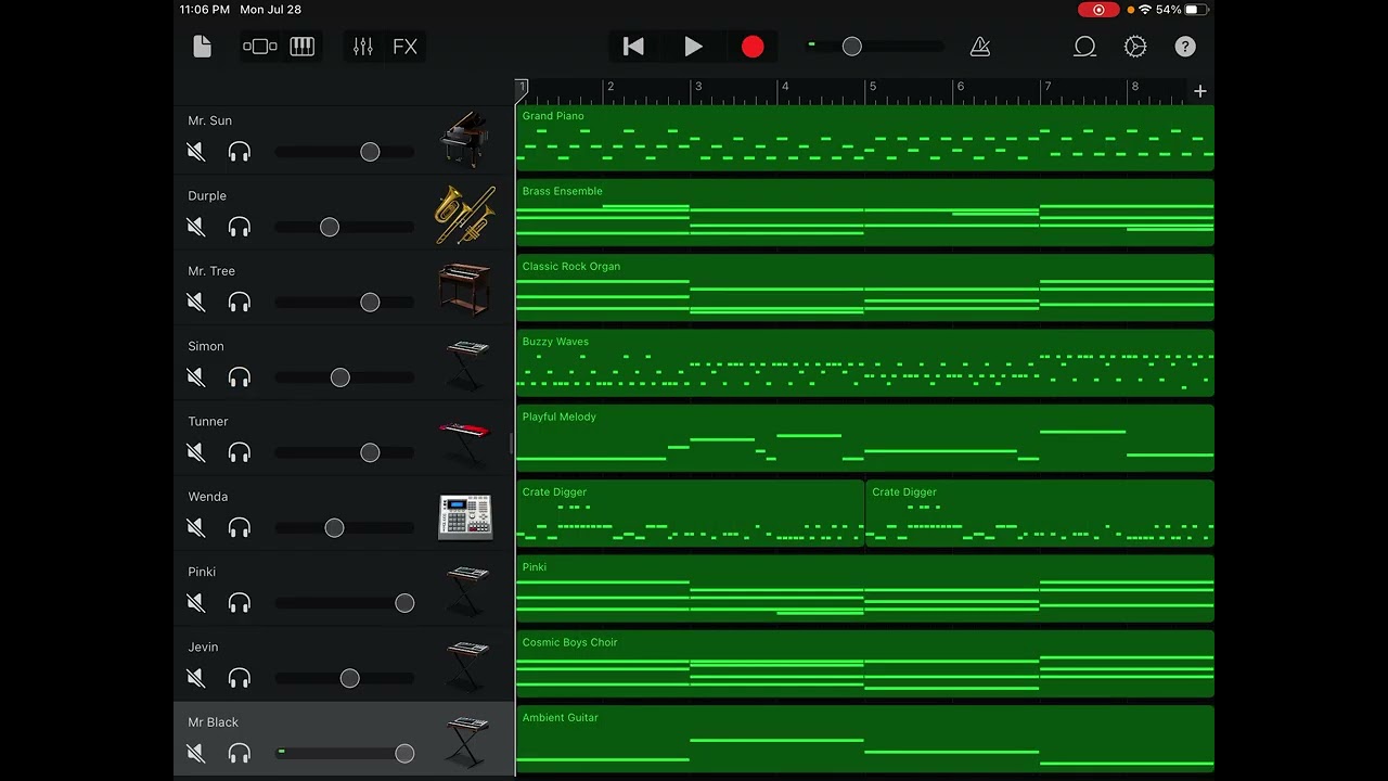 Sprunki Phase 2 in GarageBand!