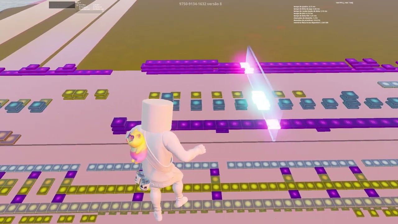 Fly @marshmello FORTNITE MUSIC BLOCKS (Map code in the description)