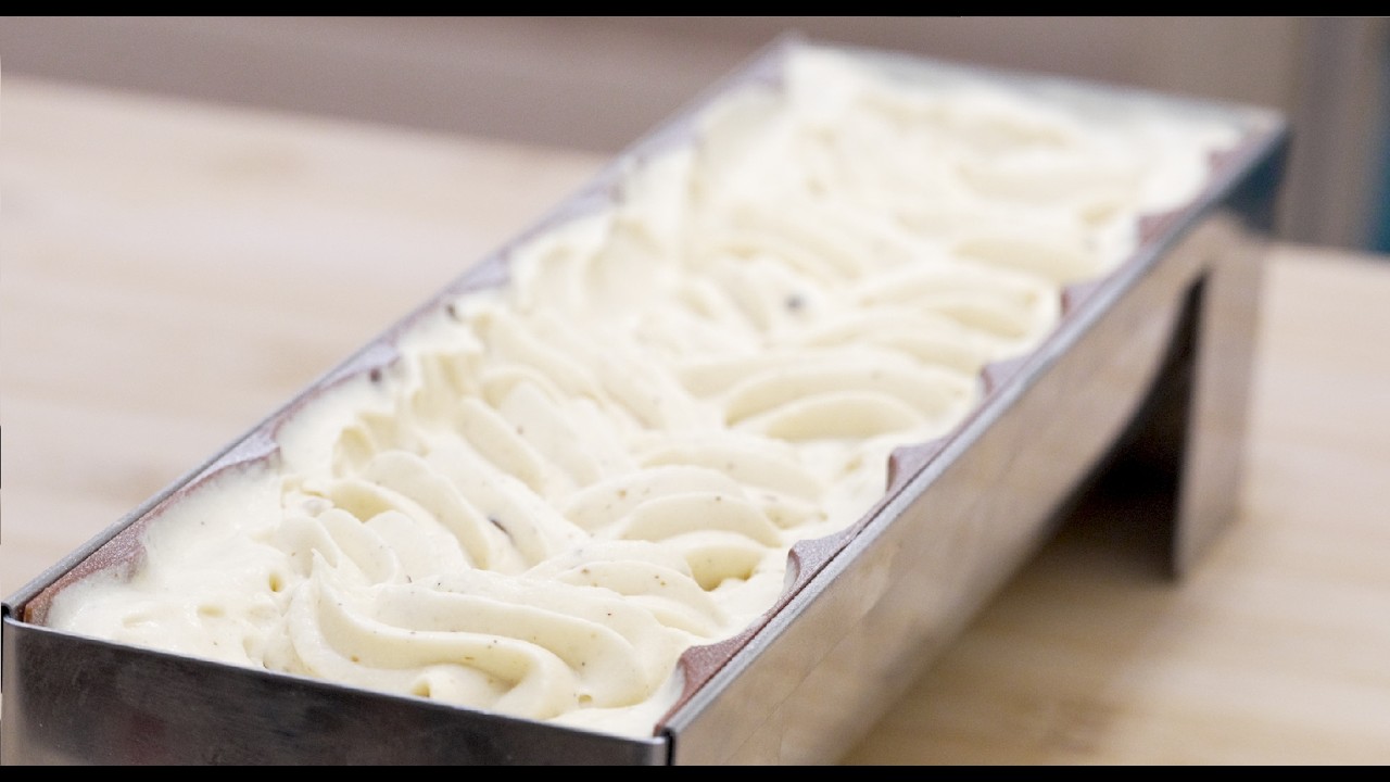 Glace au nougat maison
