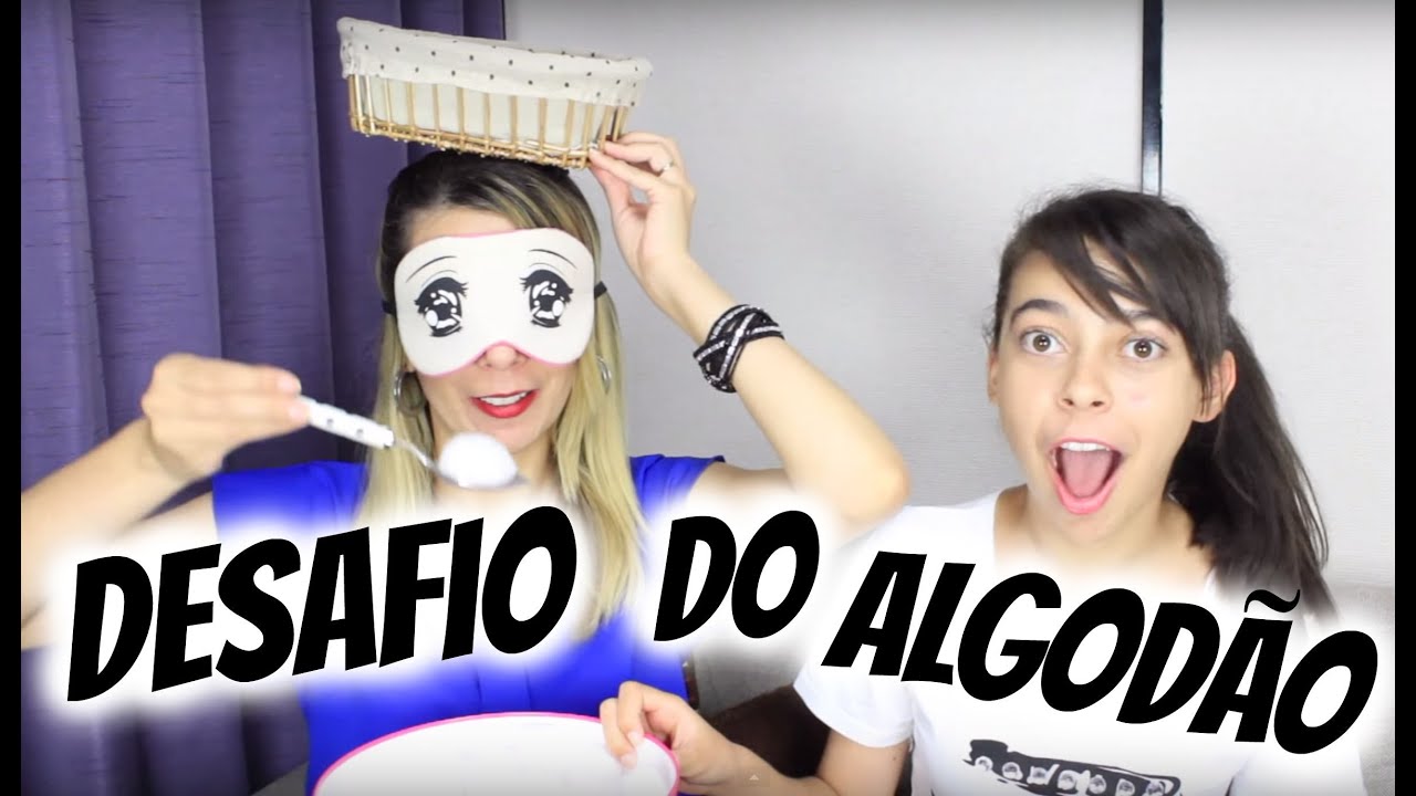 Desafio do algodão - Thais e Thalita Matsura  #VEDA13