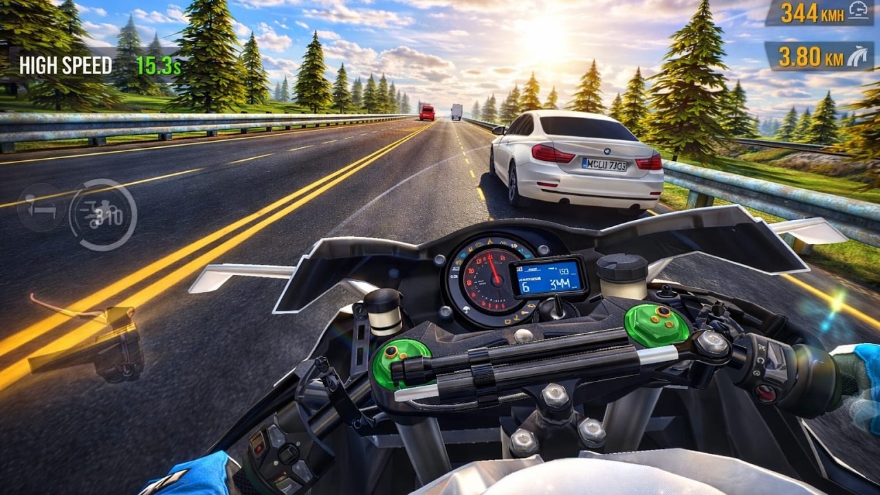 Traffic Rider - #EP08 (WHITE KASAWAKI HR2 IN  HIGHWAY 🤩 LIVE ACCIDENT 🥵🔥) GAMEPLAY!