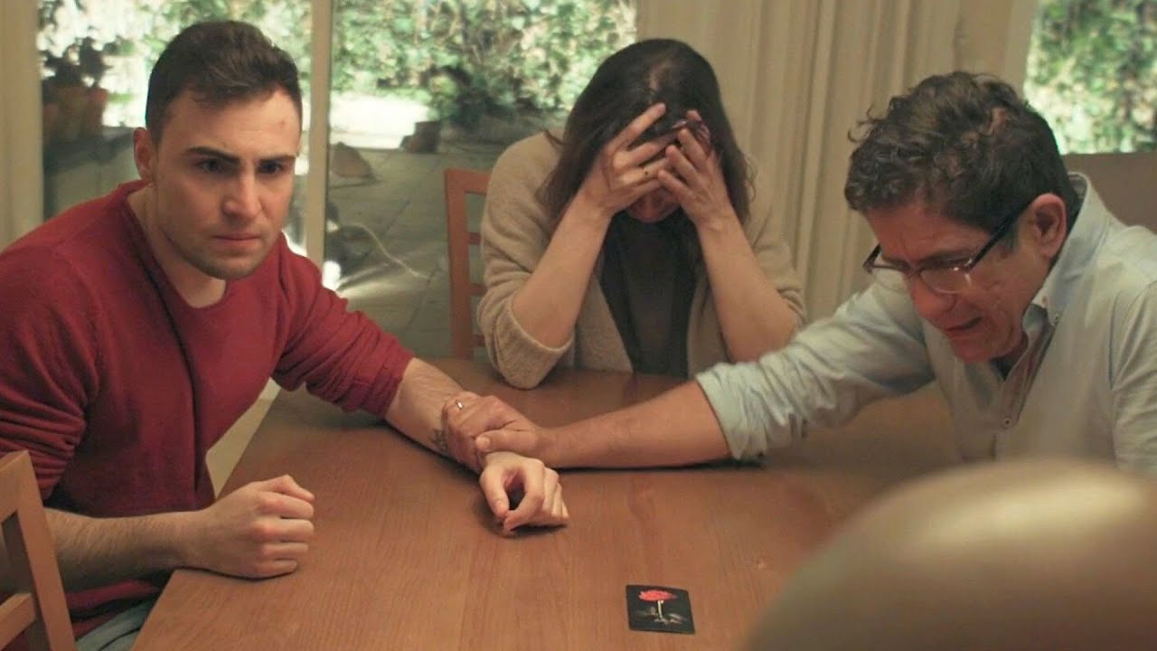 Stranger demands that a family member reveal a certain secret or they will never see their daughter