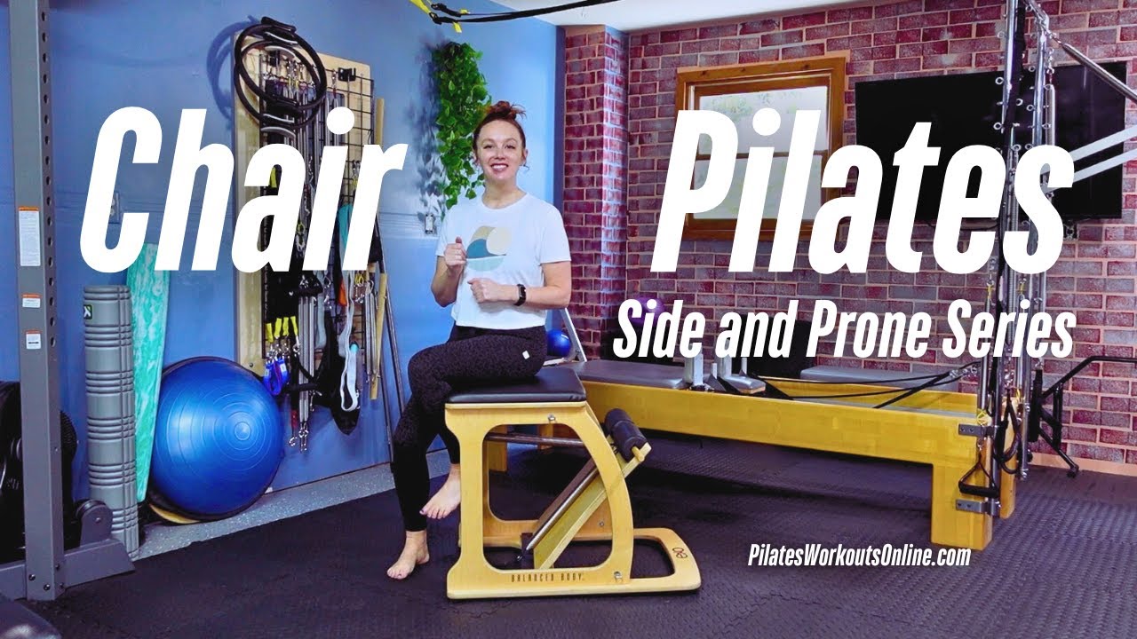 Русалка и лебедь на стуле Pilates Exo Chair