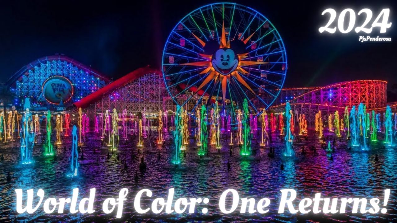 WORLD OF COLOR - ONE RETURNS | 2024
