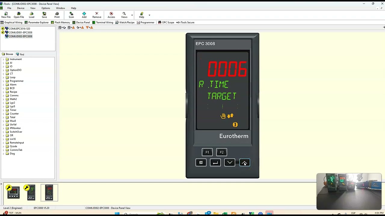 Eurotherm iTools EPC3000 / Parte 2