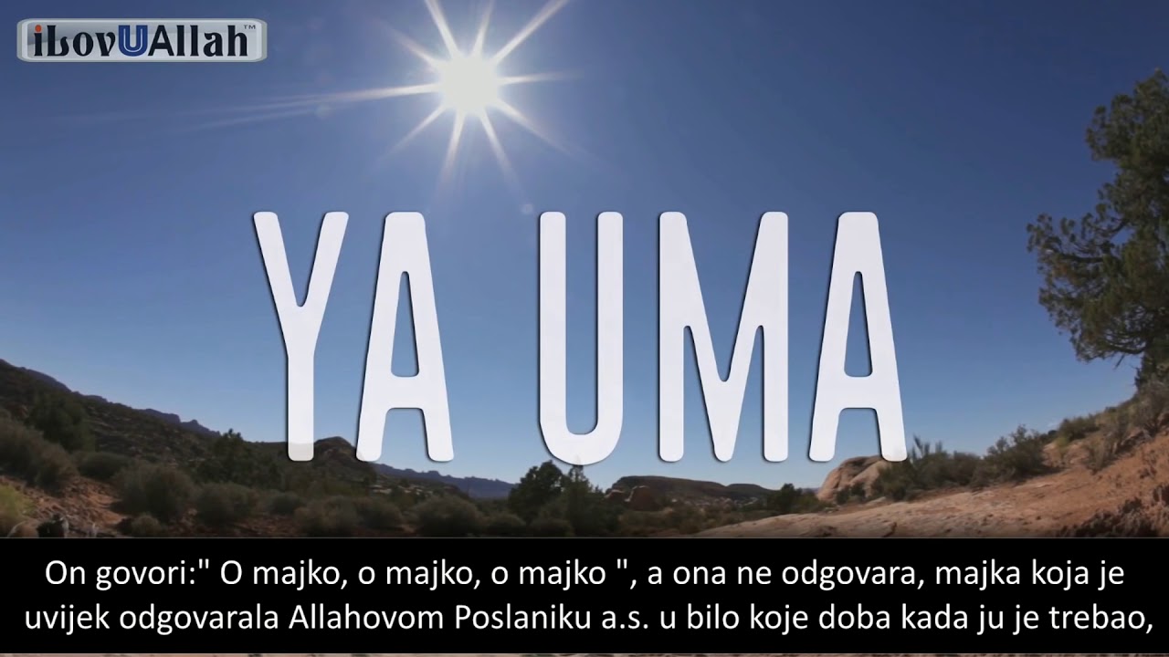 Prvi put kad je na&scaron; Pejgamber a.s. zaplakao (emotivno😔) - The first time our Prophet a.s. cried. 😔