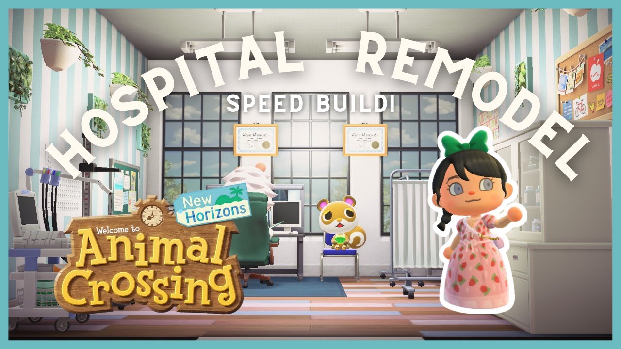 Hospital remodel on Happy Home Paradise! - Animal crossing new horizons