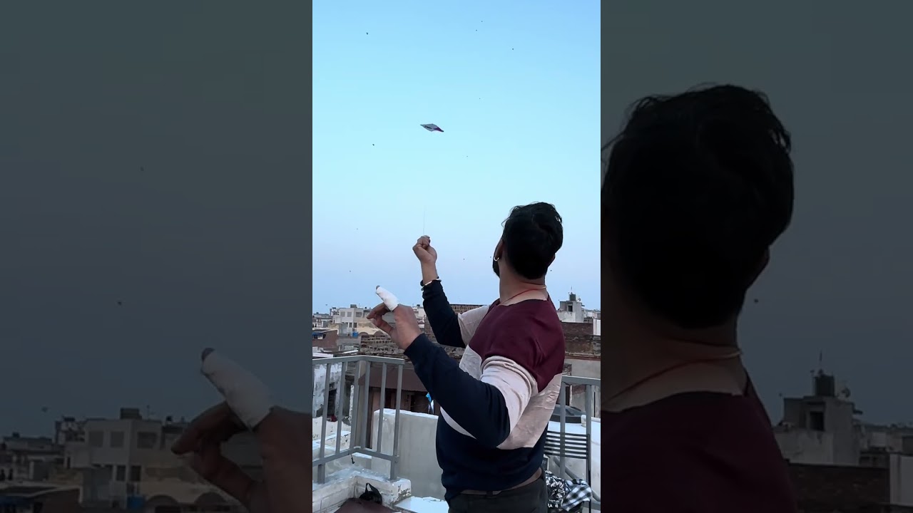 Finger cut ho gai kites flying 