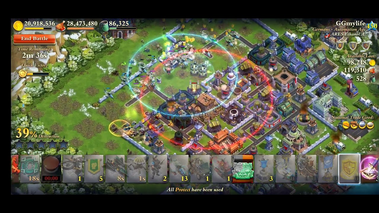 (Season6)Dominations World War Leosong(vs ARES ,Fsh,Zt,3D,ADTD:142,DST:157,ADTH:135)Helis