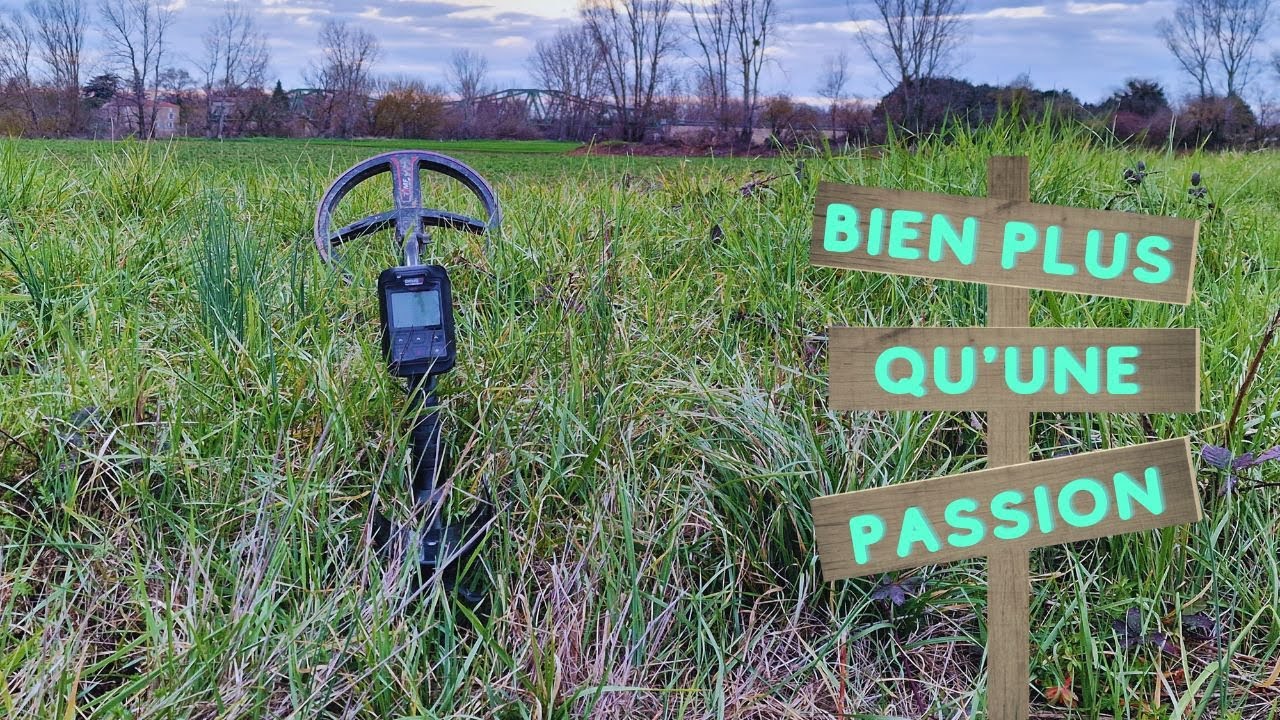 je continue de vider ce champ / détection de métaux avec le deus2
