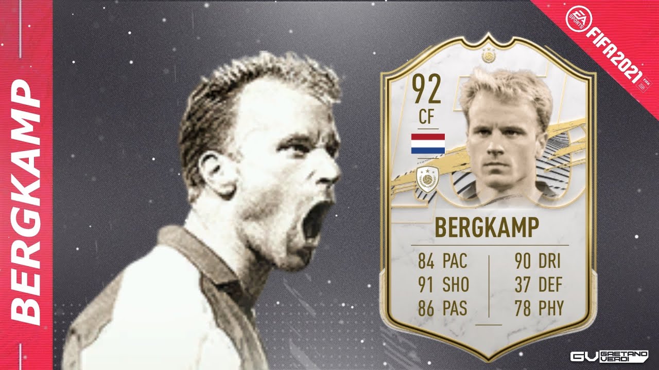 DENNIS BERGKAMP 92 - In der Weekend League getestet - FIFA 21 Player Review